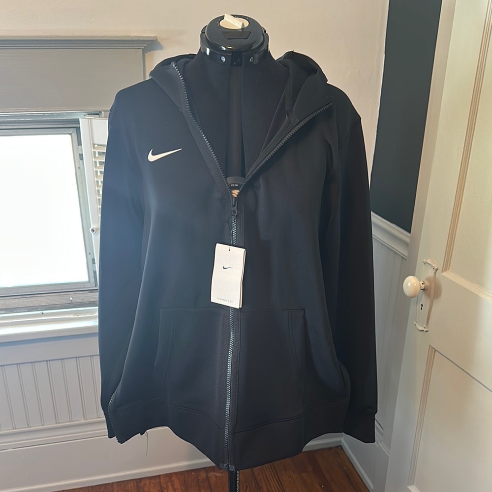 Nike Trail Black Full-Zip Hoodie